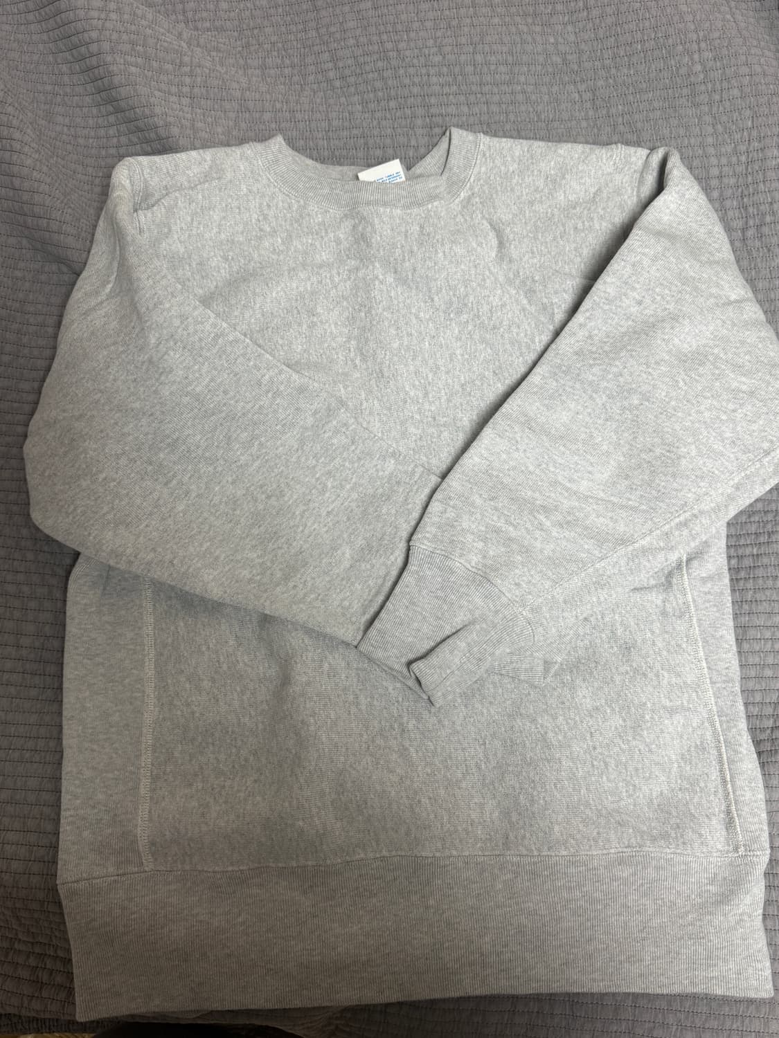 챔피온 리버스위브 블루택 맨투맨 XL 상품이미지1