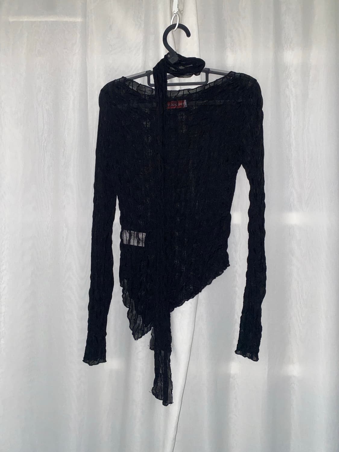 시스루 스카프 세트 고딕 펑크 고스 레이어드 상품이미지2