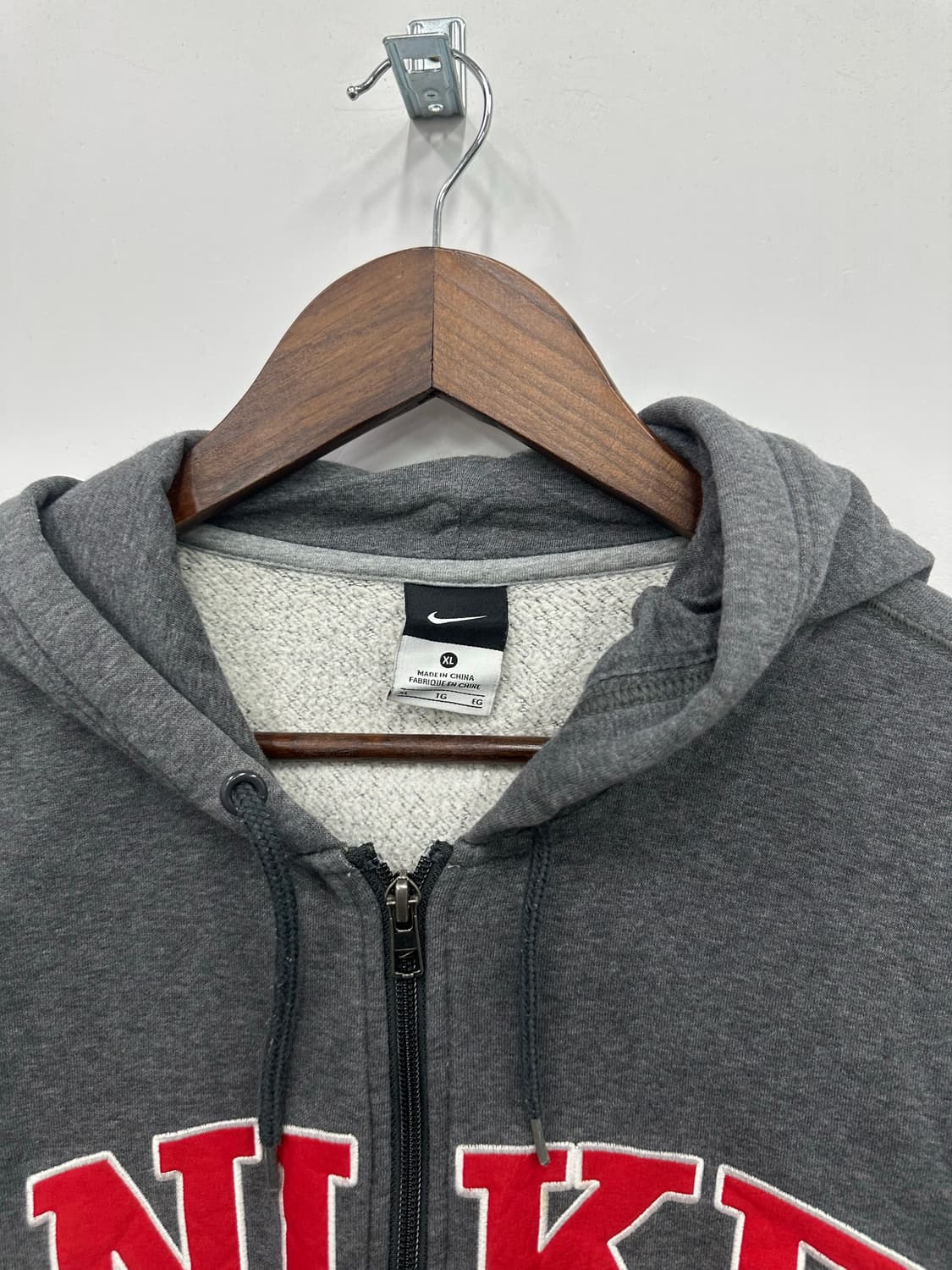 나이키 그레이 후드집업 상품이미지2