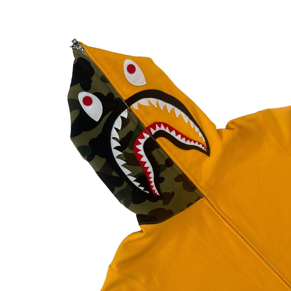 Bape 1st camo shark hoodie M 상품이미지3