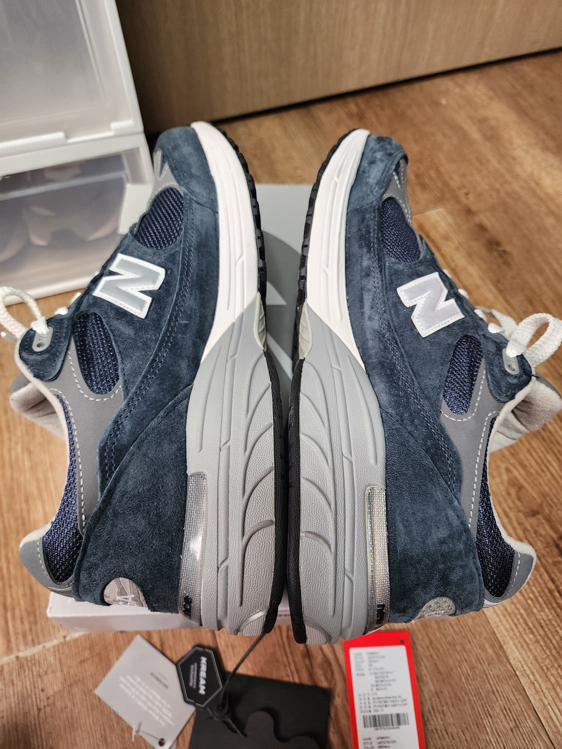 [285] 뉴발란스 993 메이드 인 USA 네이비 상품이미지5