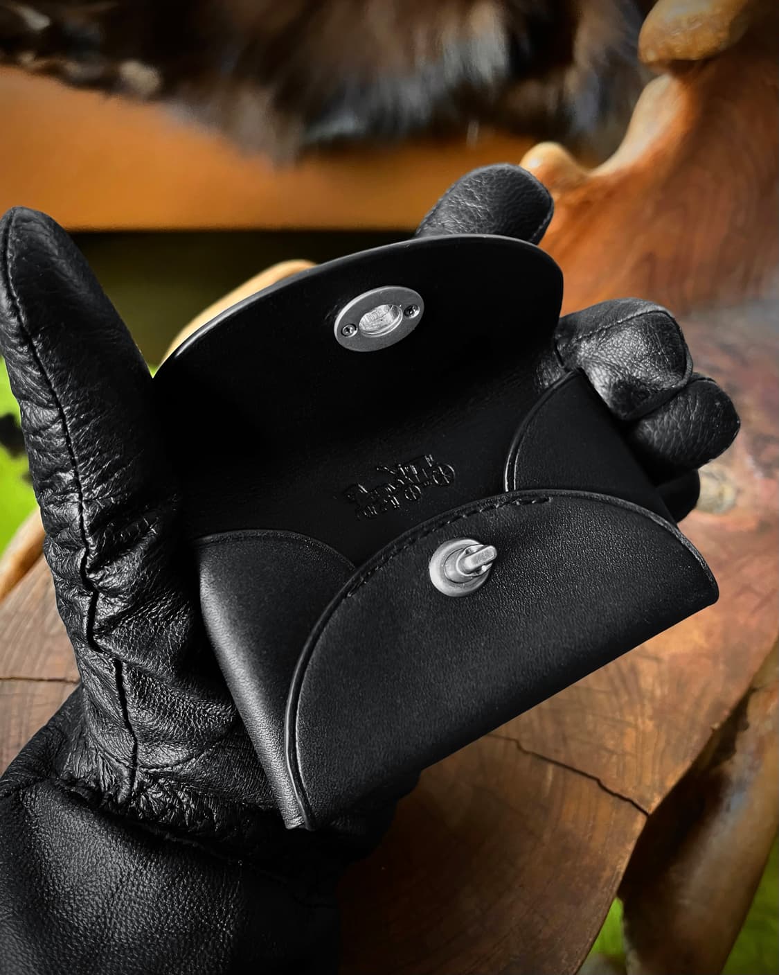 Old COACH Multi Studs Leather Wallet 상품이미지7