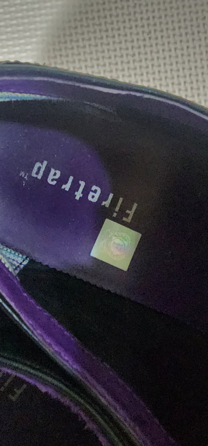 파이어트랩 남자 블랙 윙팁 가죽구두275 상태굿 상품이미지3