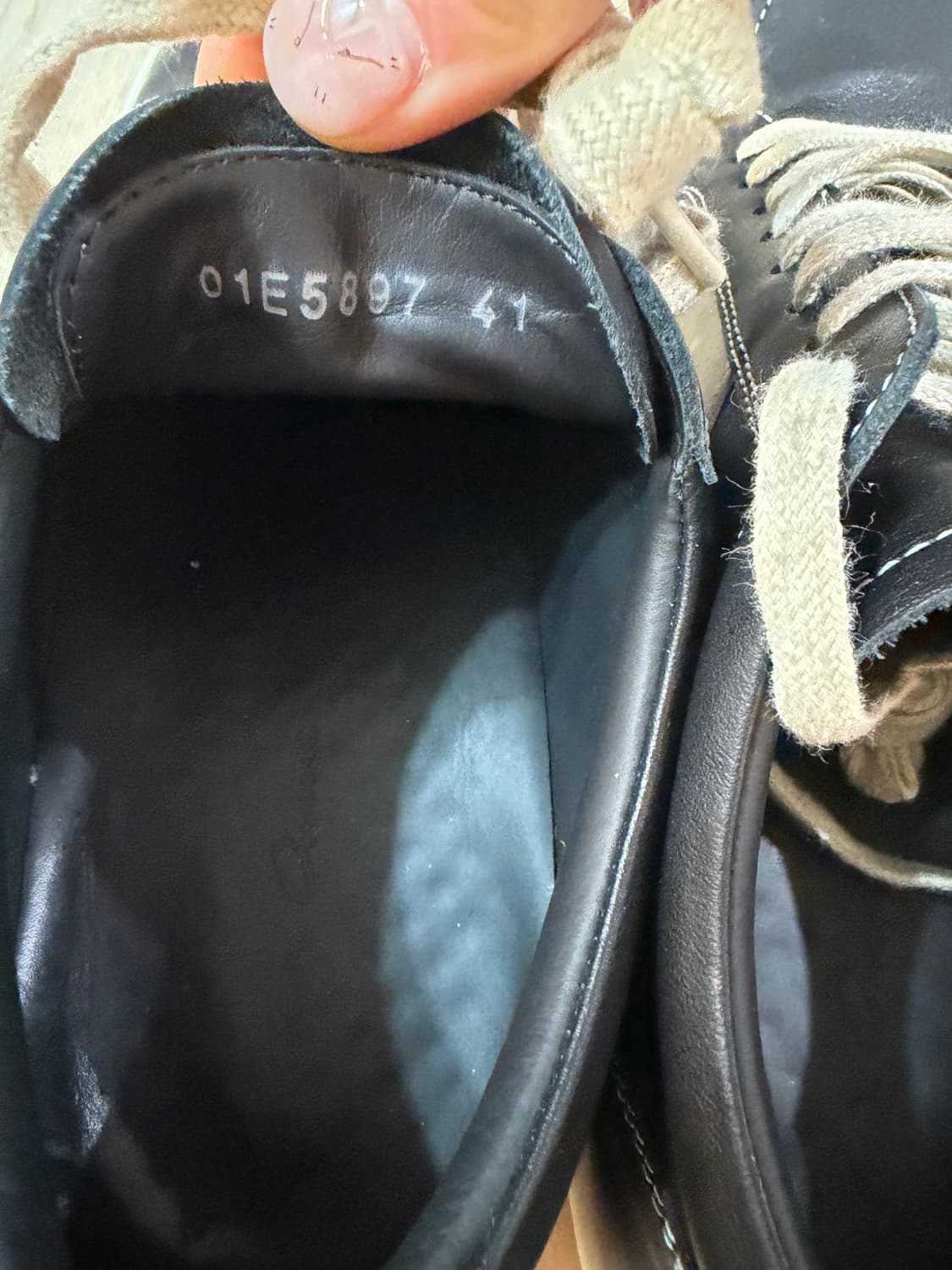 41)릭오웬스 레더 빈티지 스니커즈lco 팝니다 상품이미지7