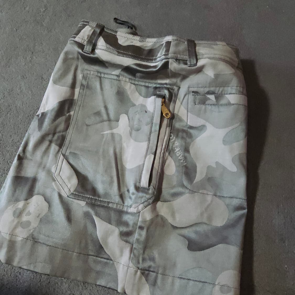 마크앤로나 여성 카모 스컬 미니 스커트 치마 M 상품이미지3