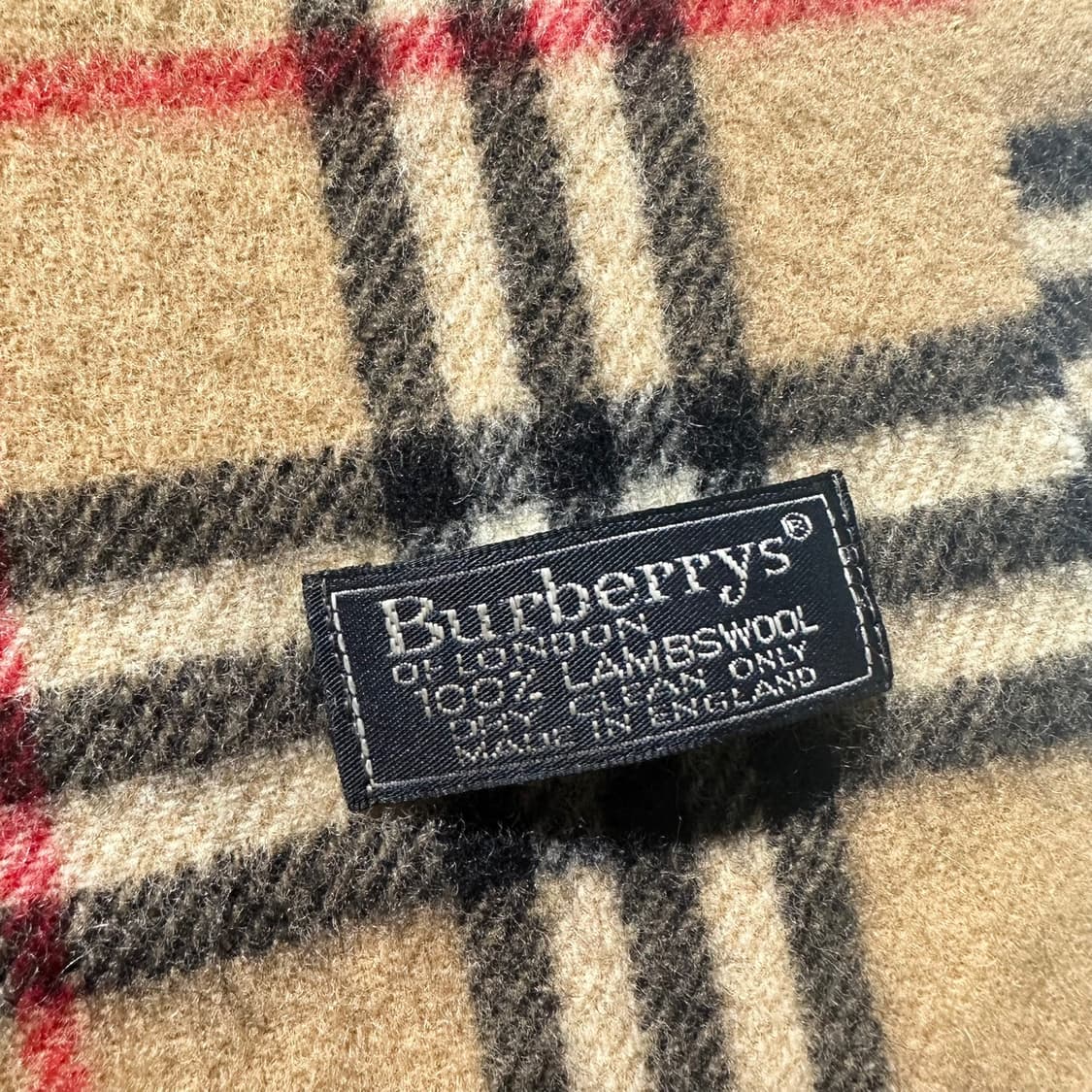 버버리 램스울 노바체크 머플러 목도리 상품이미지4