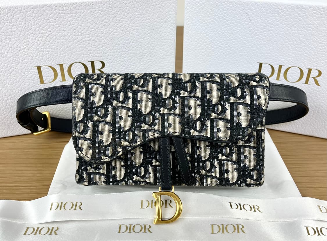 디올 오블리크 새들 벨트백  상품이미지2
