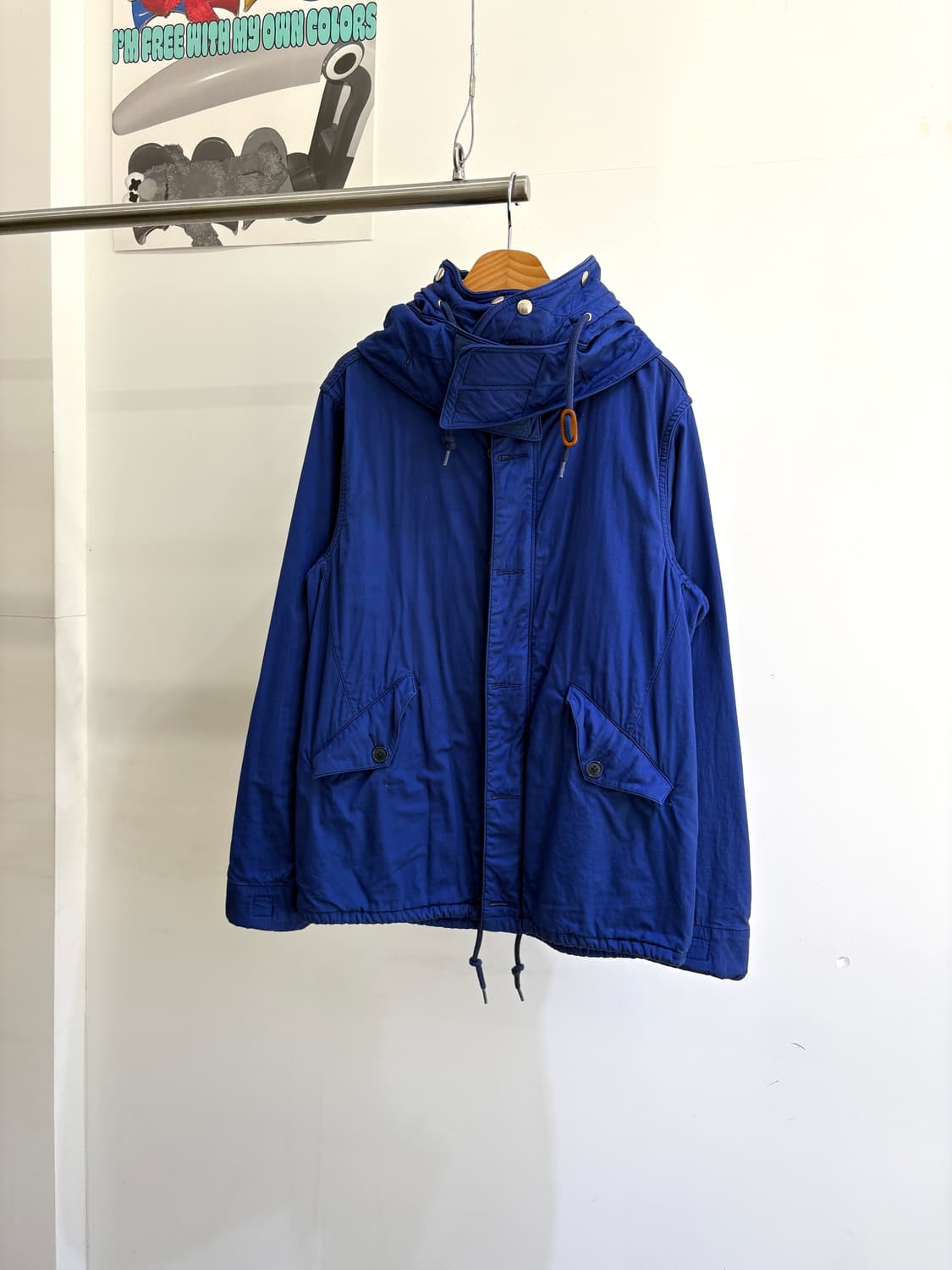 MONKEY TIME 블루 코튼 자켓  상품이미지1