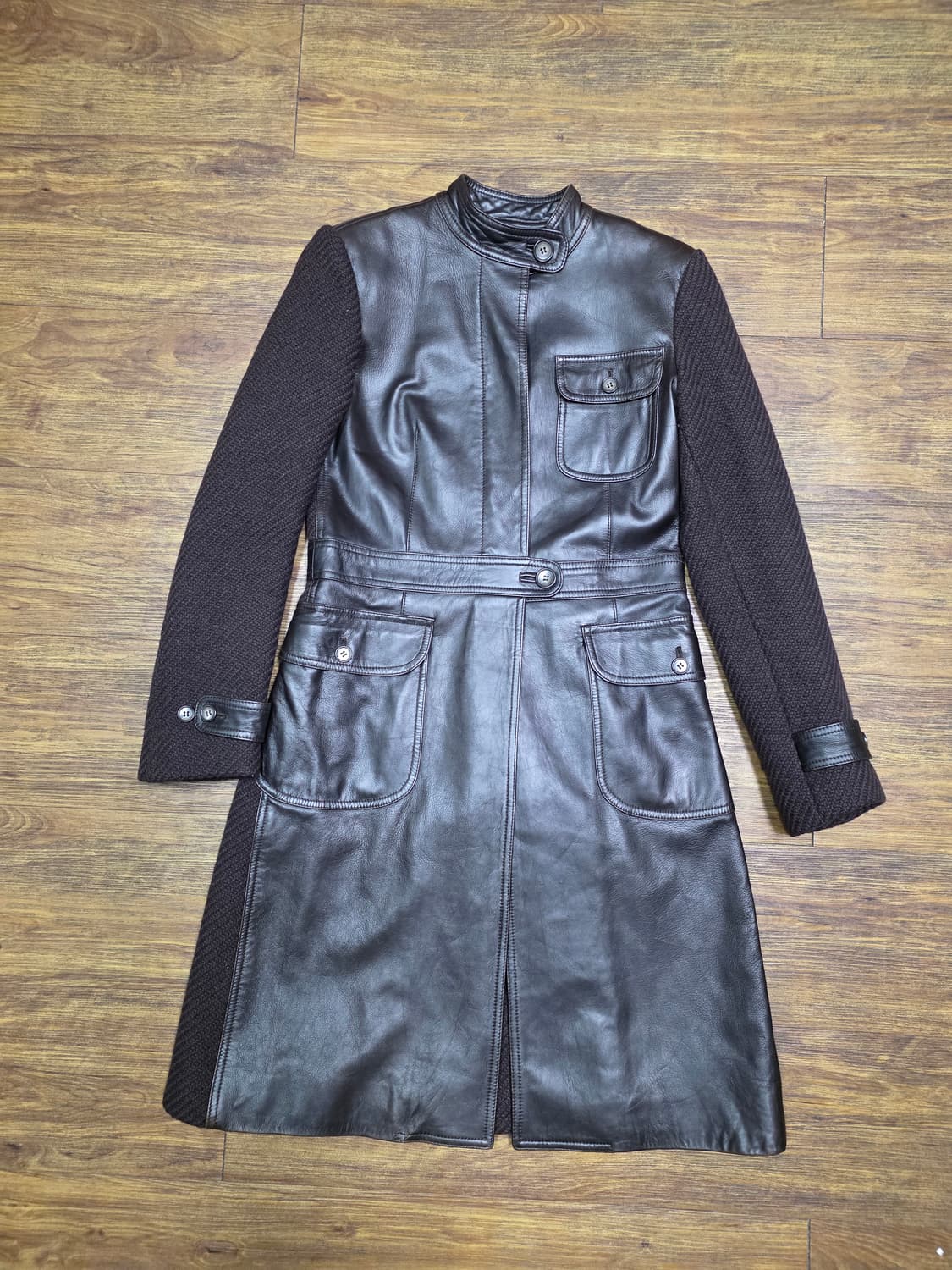 DKNY 양가죽 코트 상품이미지1