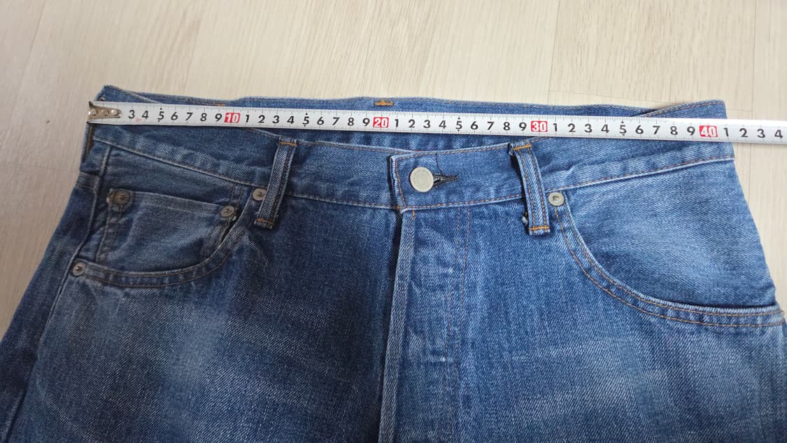 (착샷) 오디너리핏츠 루즈드 앵클 108 데님 청바지 상품이미지6