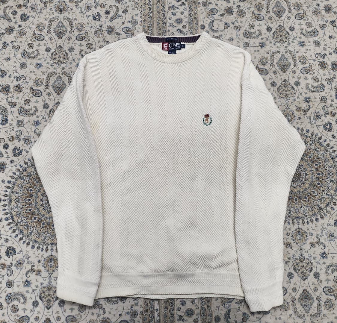 CHAPS 챕스 랄프로렌 헤비 니트 L 상품이미지1