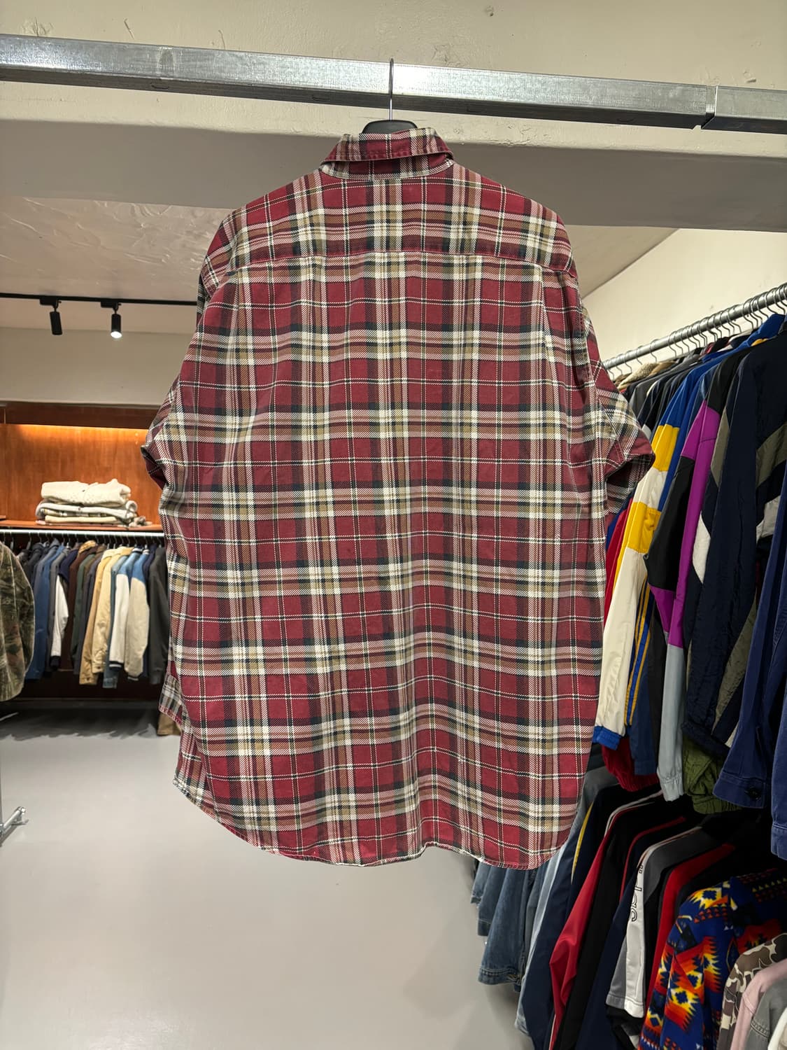 아베크롬비 헤비 코튼 체크 셔츠   상품이미지7