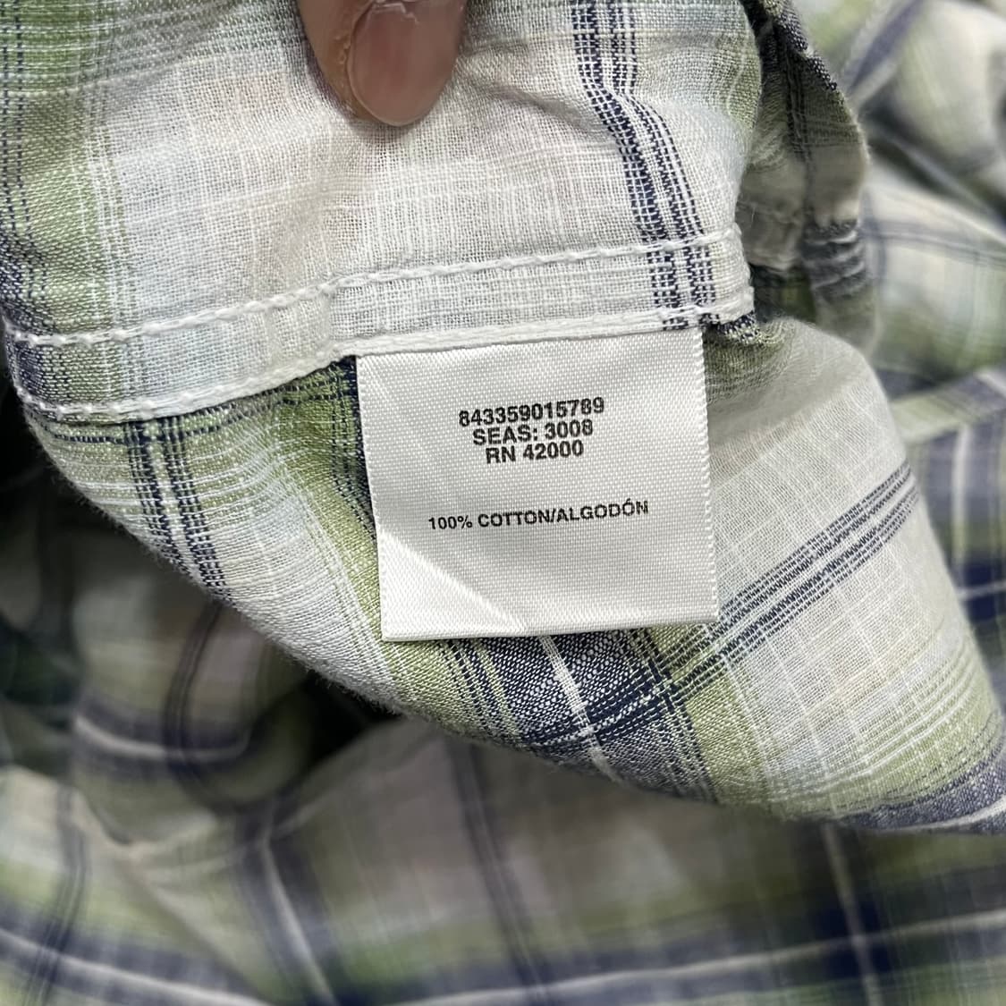  Route sixty six 그래픽 체크 하프 셔츠 y16330 상품이미지7