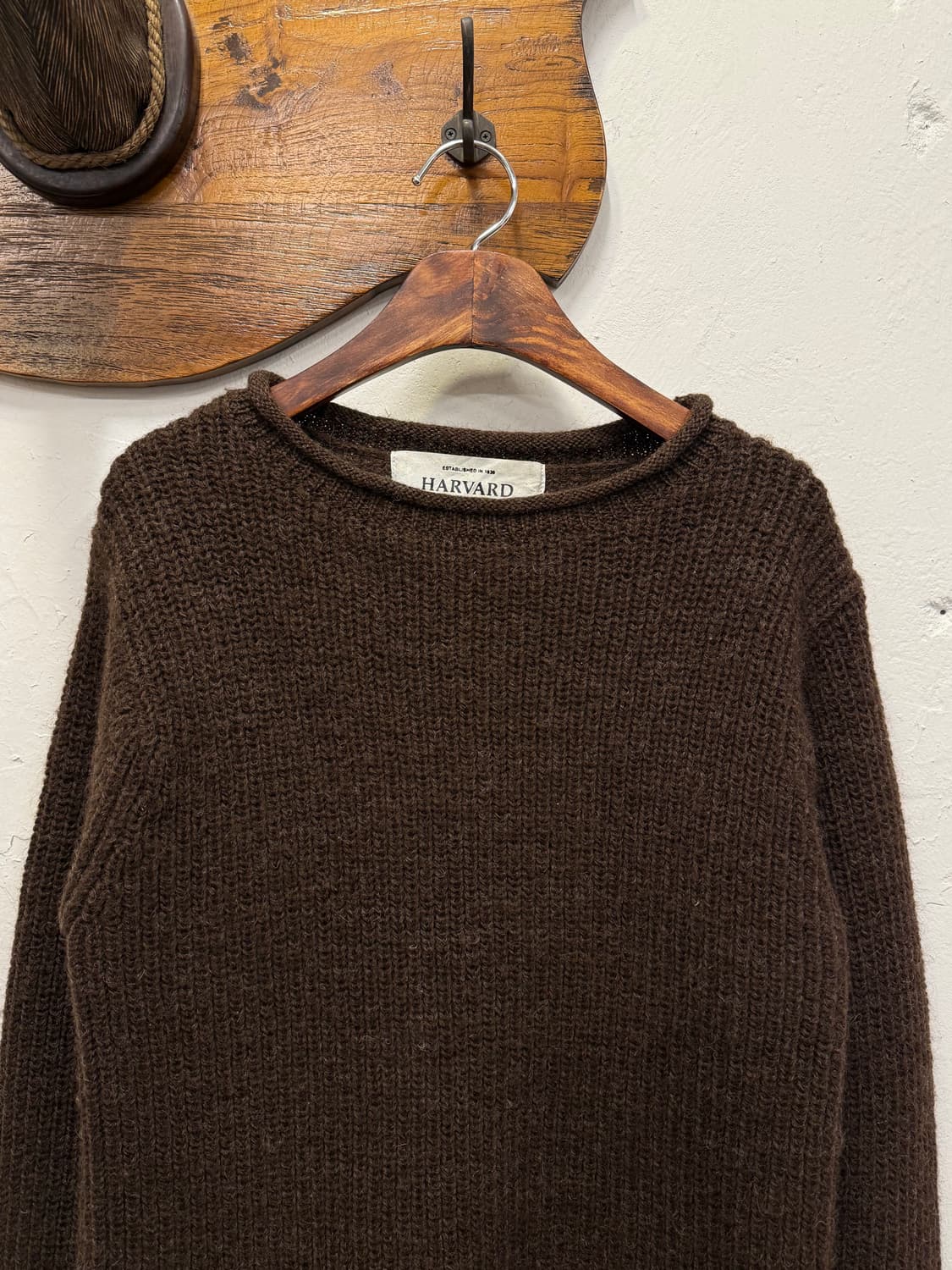 M) HARVARD Boston Dark Chocolate Brown W 상품이미지1