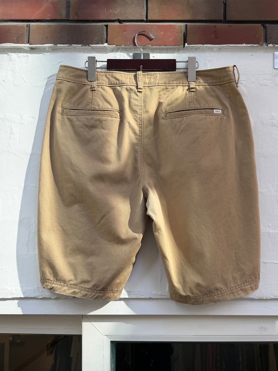 Abercrombie & Fitch Shorts 베이지 반바지 36 상품이미지4