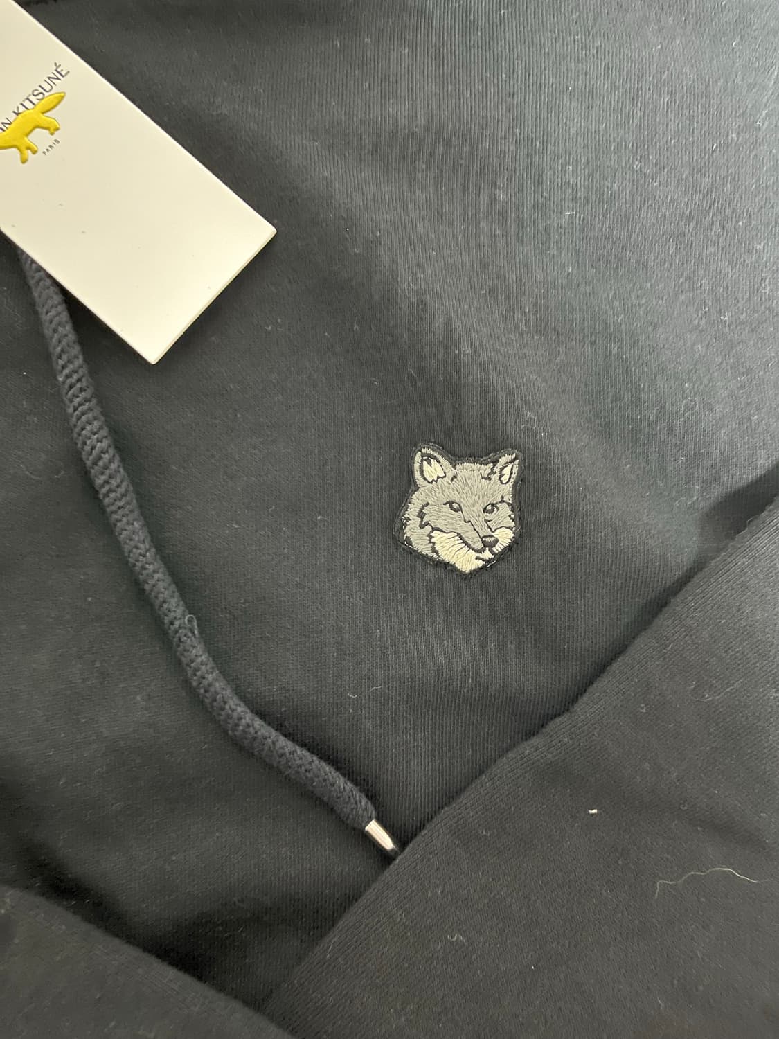 메종키츠네 블랙 후드 상품이미지2