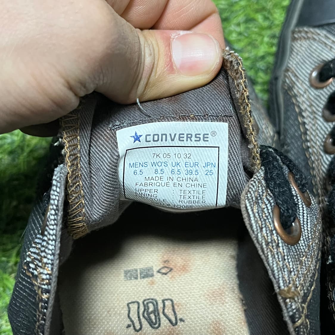 컨버스 그레이 데님 250 Converse 상품이미지8