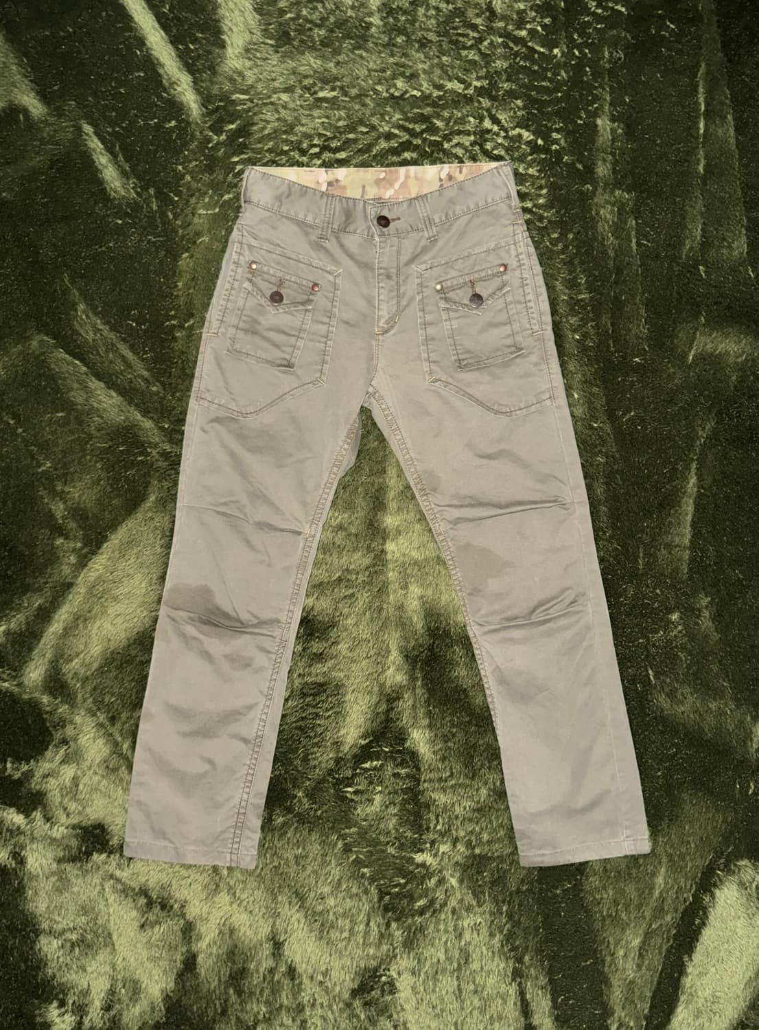 [M] wrangler 랭글러 재팬 밀리터리 포켓 코튼 치노 팬츠 상품이미지1