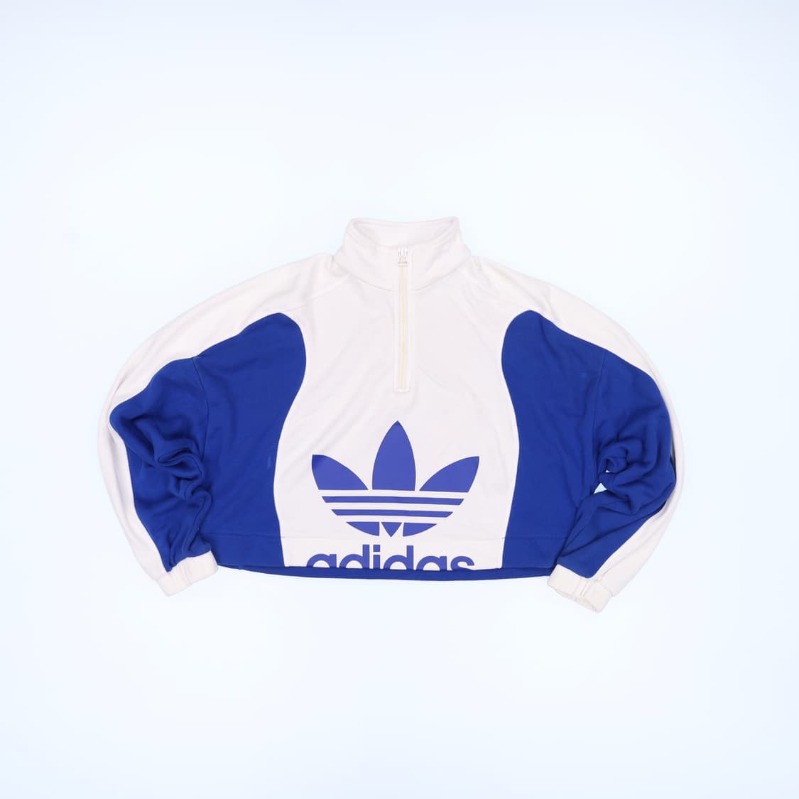 XS 아디다스 크롭 반집업 맨투맨 N7543 상품이미지1