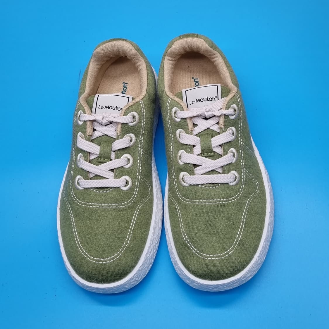 르무통 올리브그린 스니커즈 225 상품이미지2