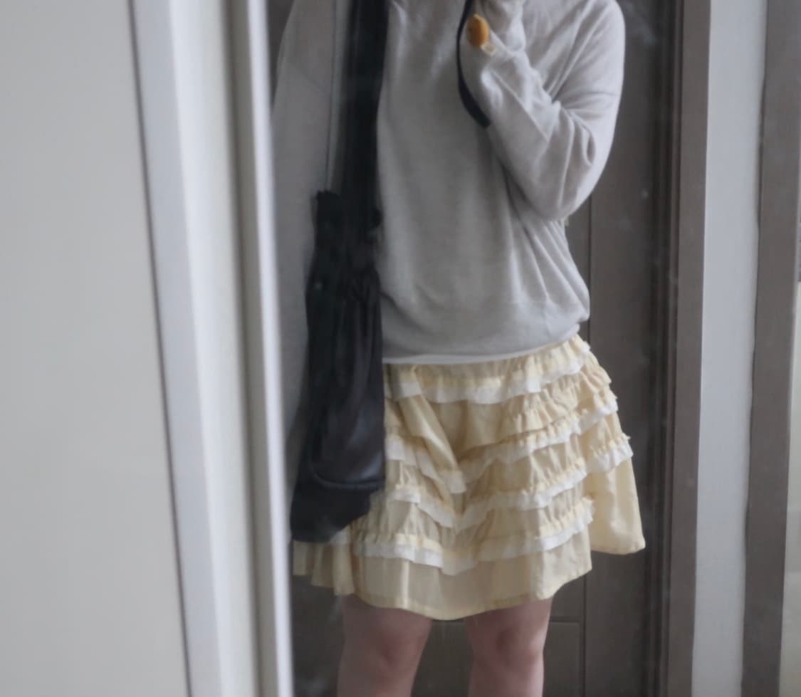 꼼데가르송 미니 스커트 상품이미지4