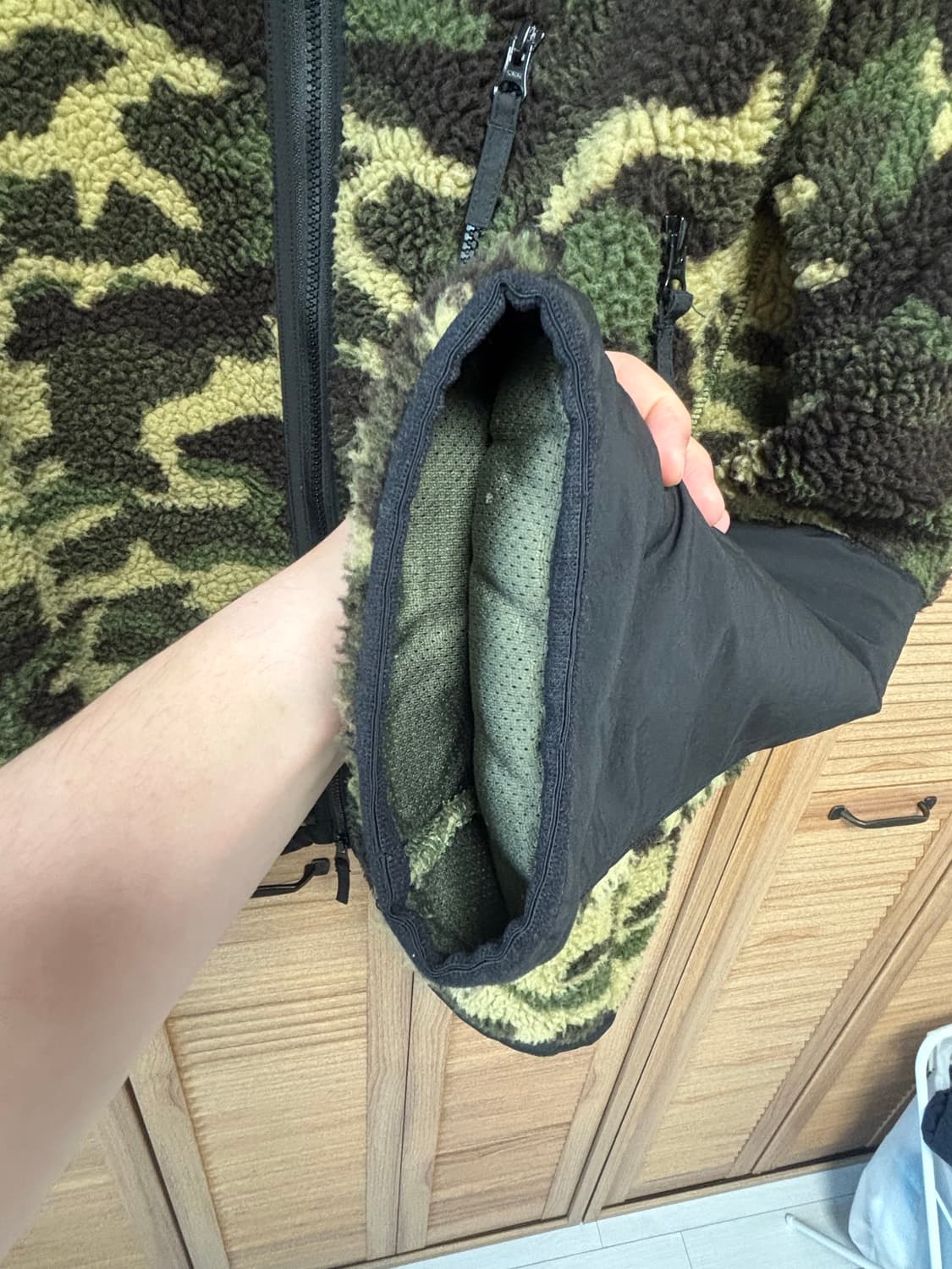 아웃스탠딩 BOA FLEECE MOUNTAIN JACKET_CAMO 상품이미지5