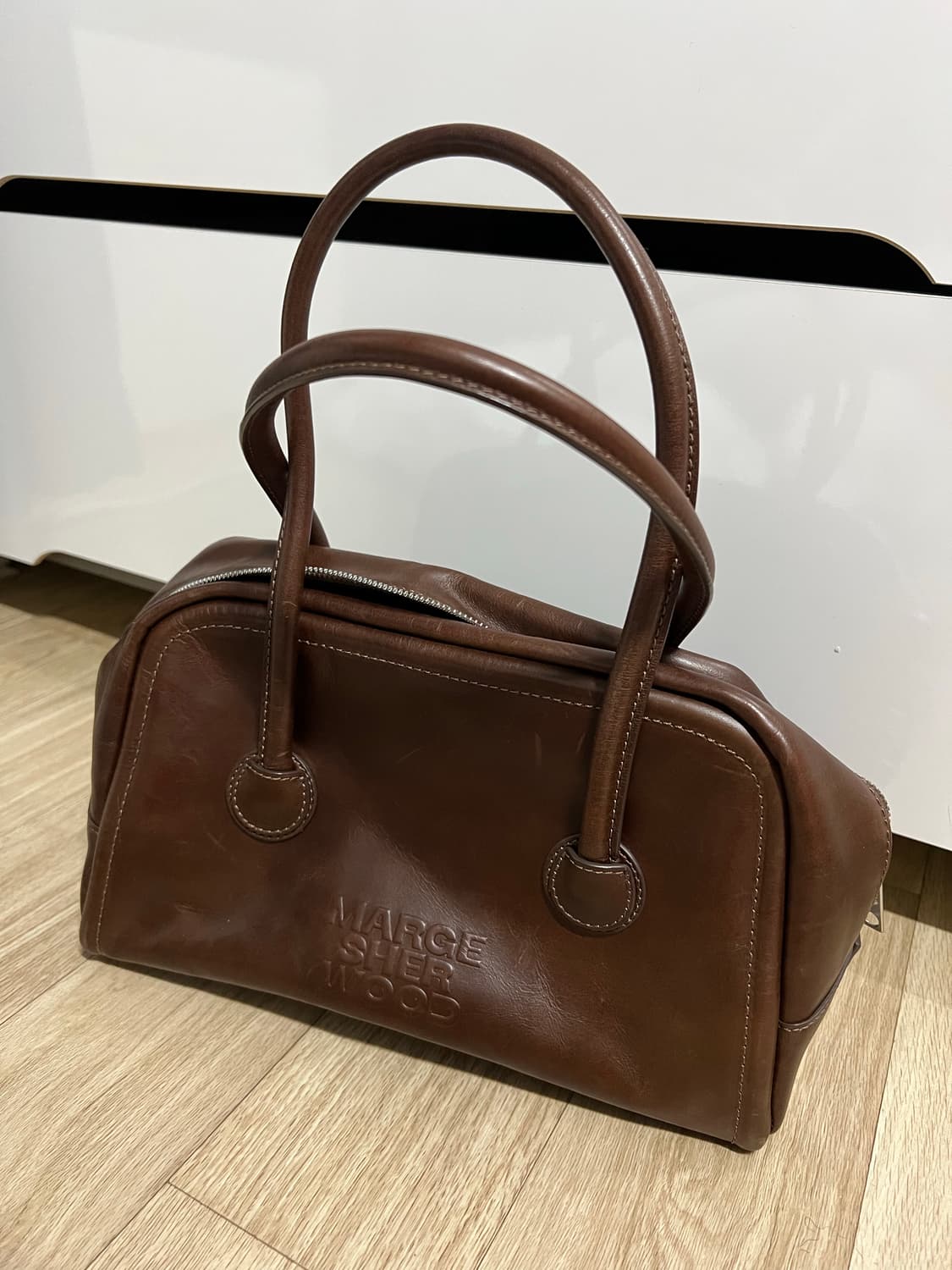 [마지셔우드]소프트 토트백 브라운 상품이미지3