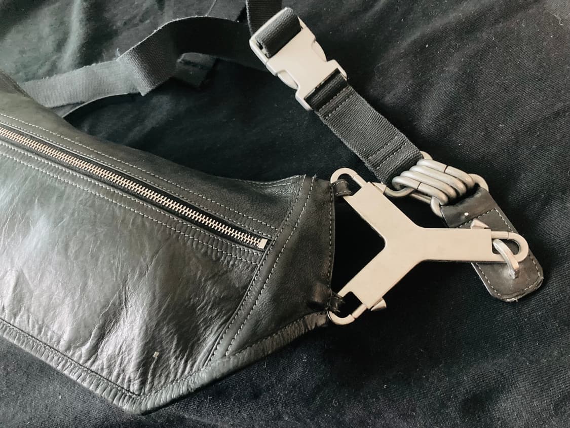 RICK OWENS 세르베루스 히드라 레더 범백 상품이미지3