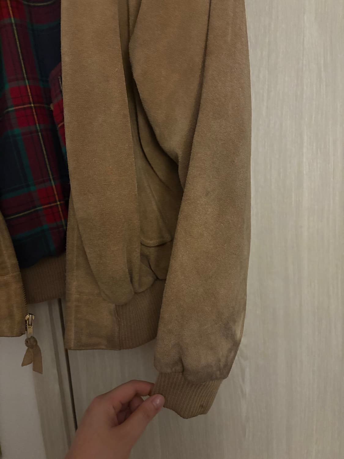 이종원 착용 / 폴로 스웨이드 바라쿠타 상품이미지3