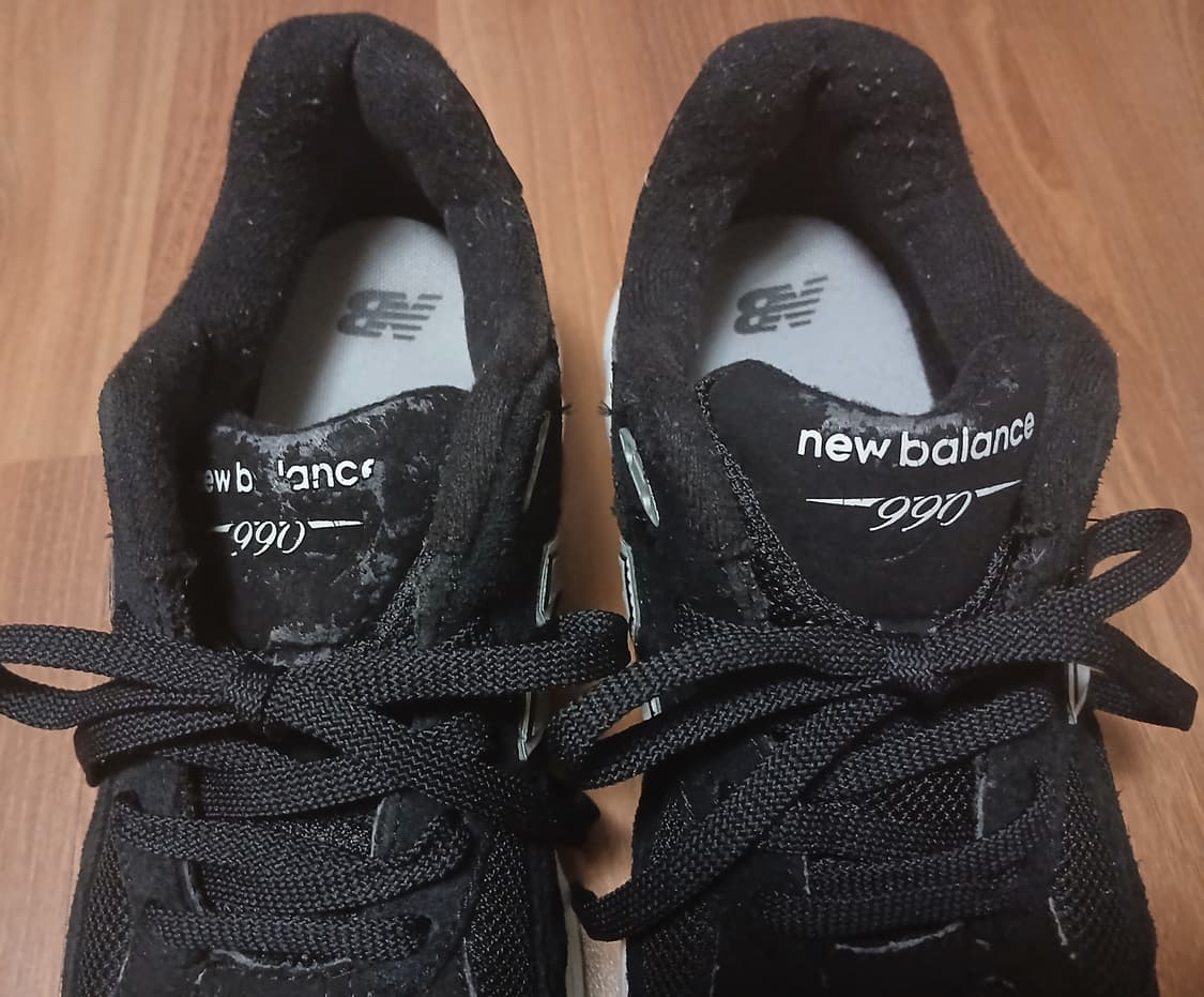 뉴발란스 990 검정 블랙 245 상품이미지3
