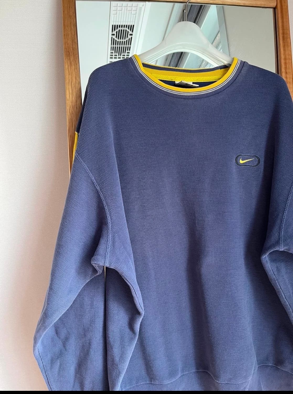 나이키재팬 빈티지 와플맨투맨 L size 상품이미지2