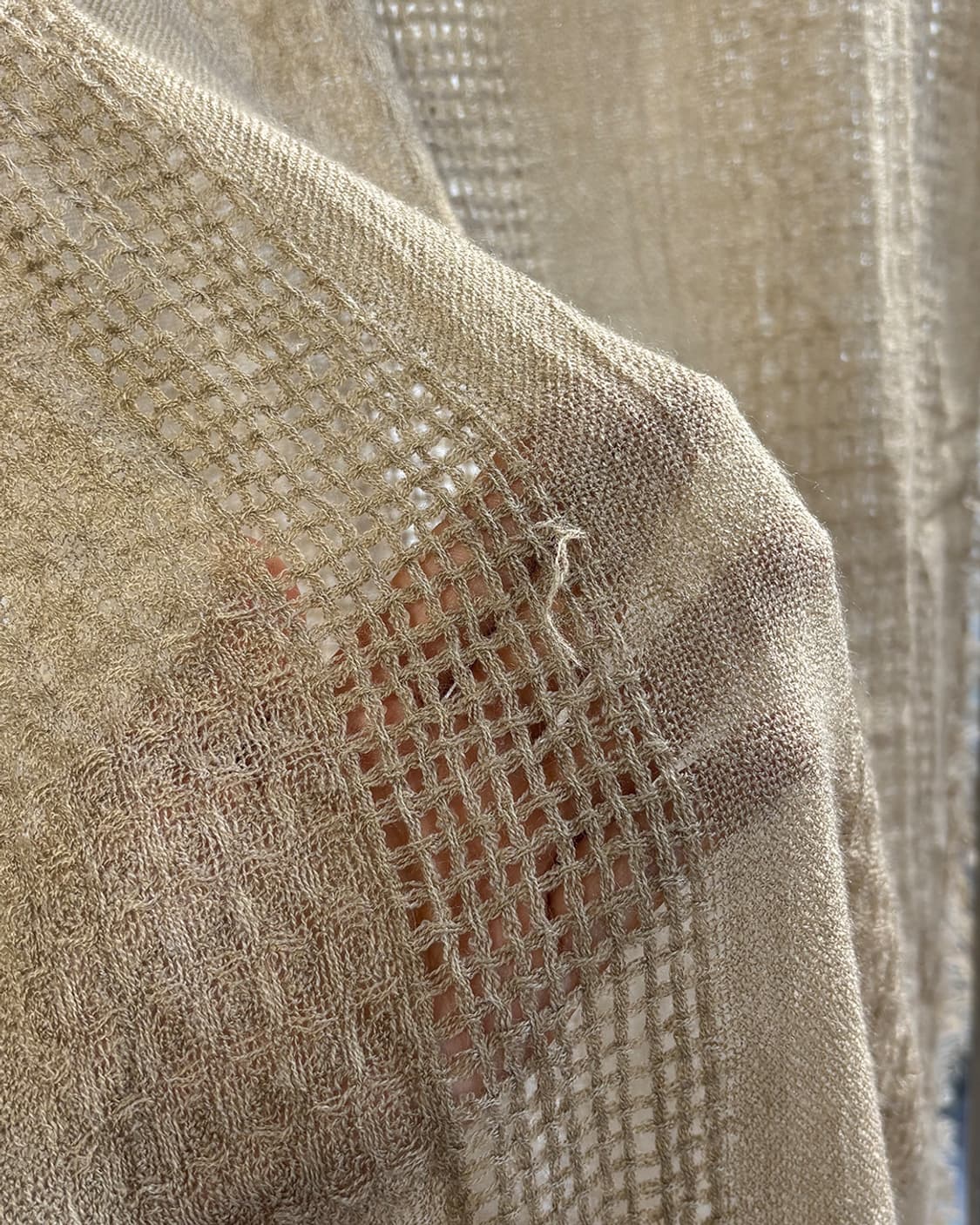 vintage grunge wide scarf 상품이미지3