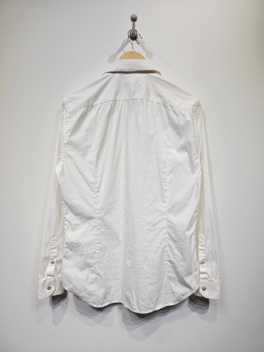 SYSTEM 시스템 알비니 원단 화이트 셔츠_100 상품이미지6