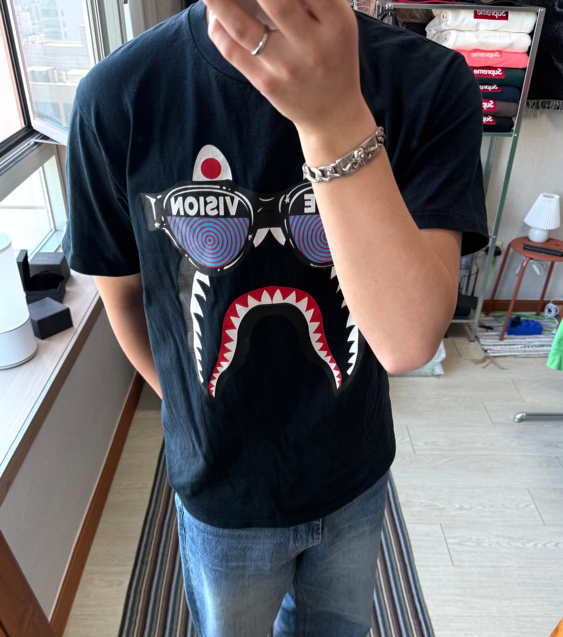 베이프 비전 반팔 티셔츠 상품이미지1