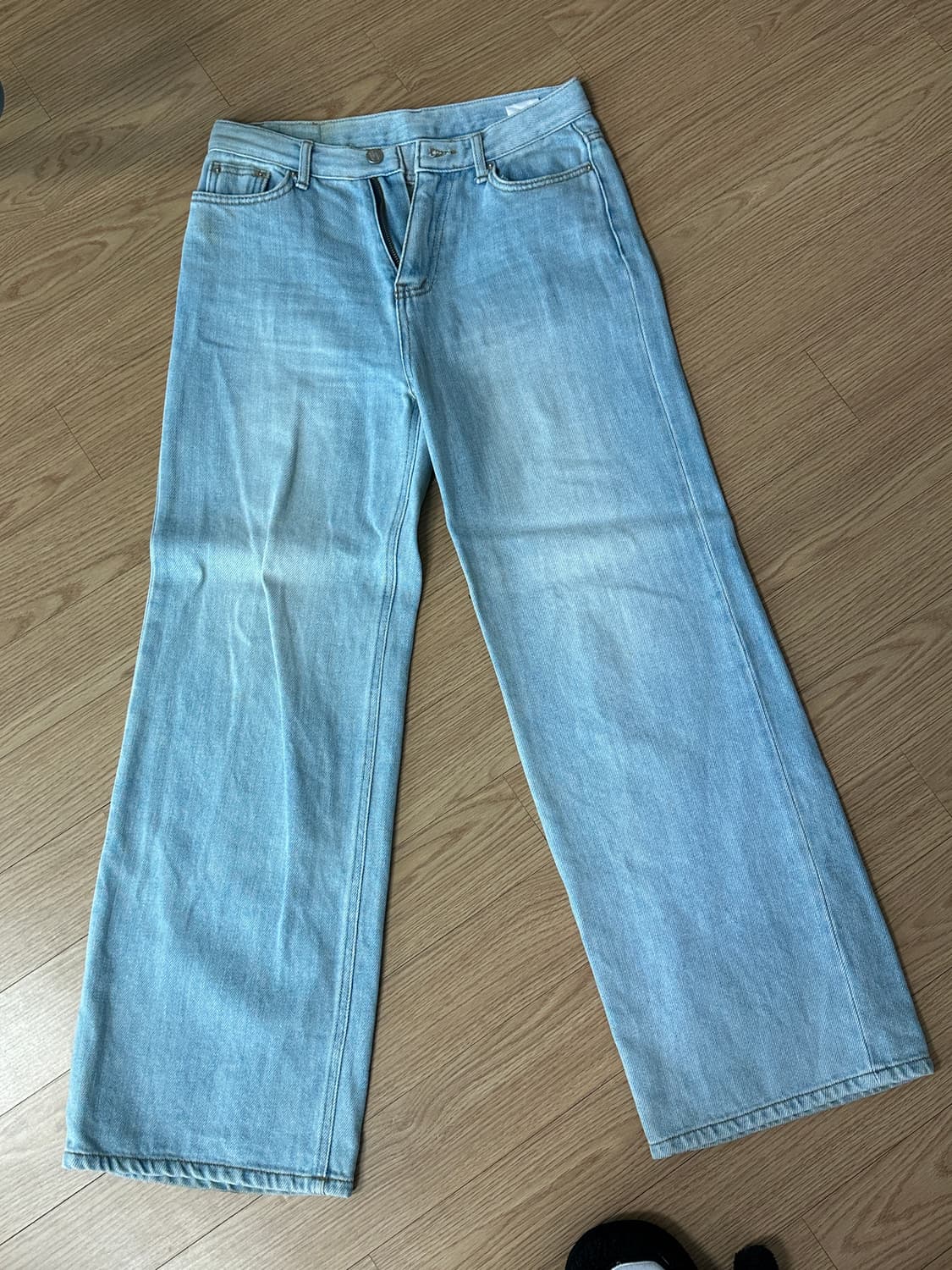 유니클로 연청 바지  상품이미지1