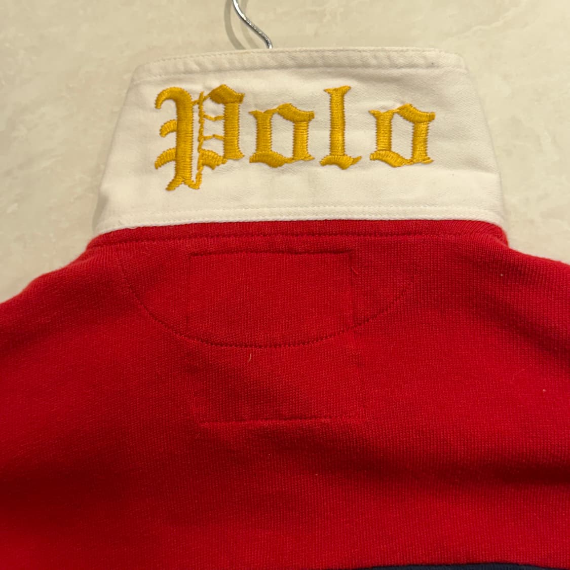 폴로 랄프로렌 베어 로고 럭비티 상품이미지6