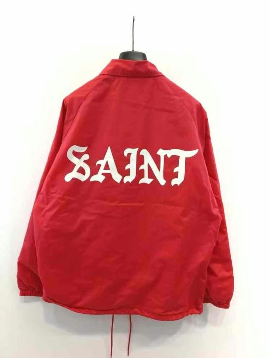 세인트 미카엘 Saint Michael 코치자켓 레드 S/L/XL 새상품 상품이미지3