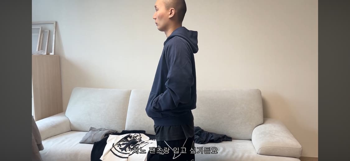 이지갭 후드집업 네이비 L 상품이미지1