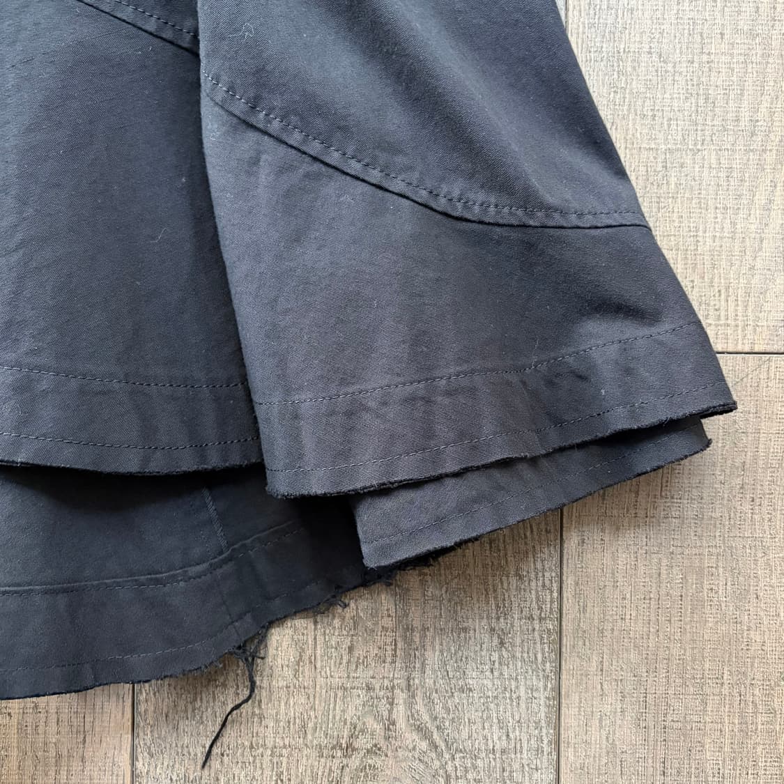 Patchwork Ruffle Wrap Skirt 상품이미지5