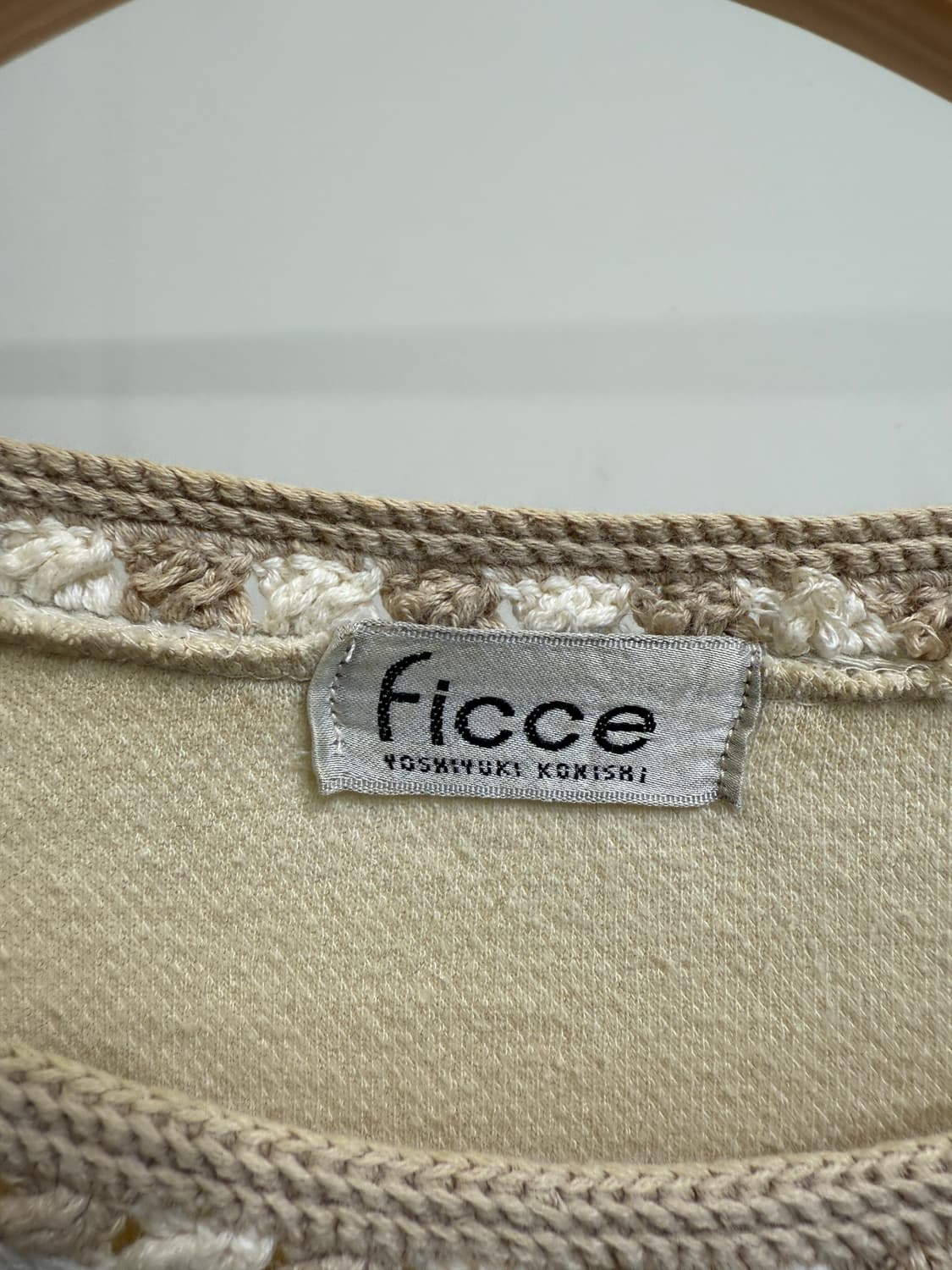 FICCE (Made in Japan) 코튼 니트 상품이미지7