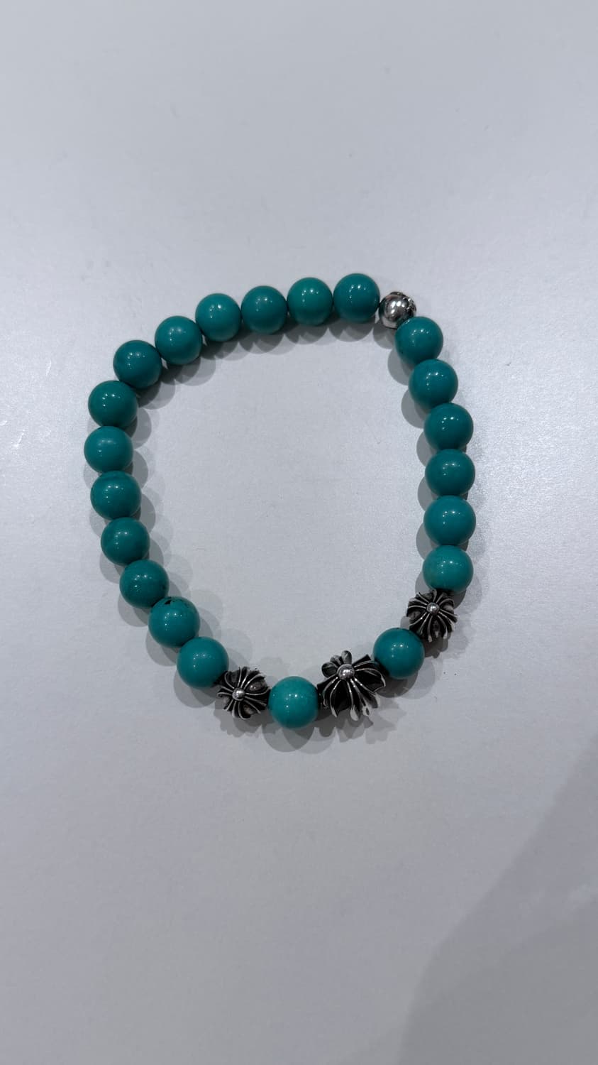 크롬하츠 비즈팔찌 터키석  상품이미지1
