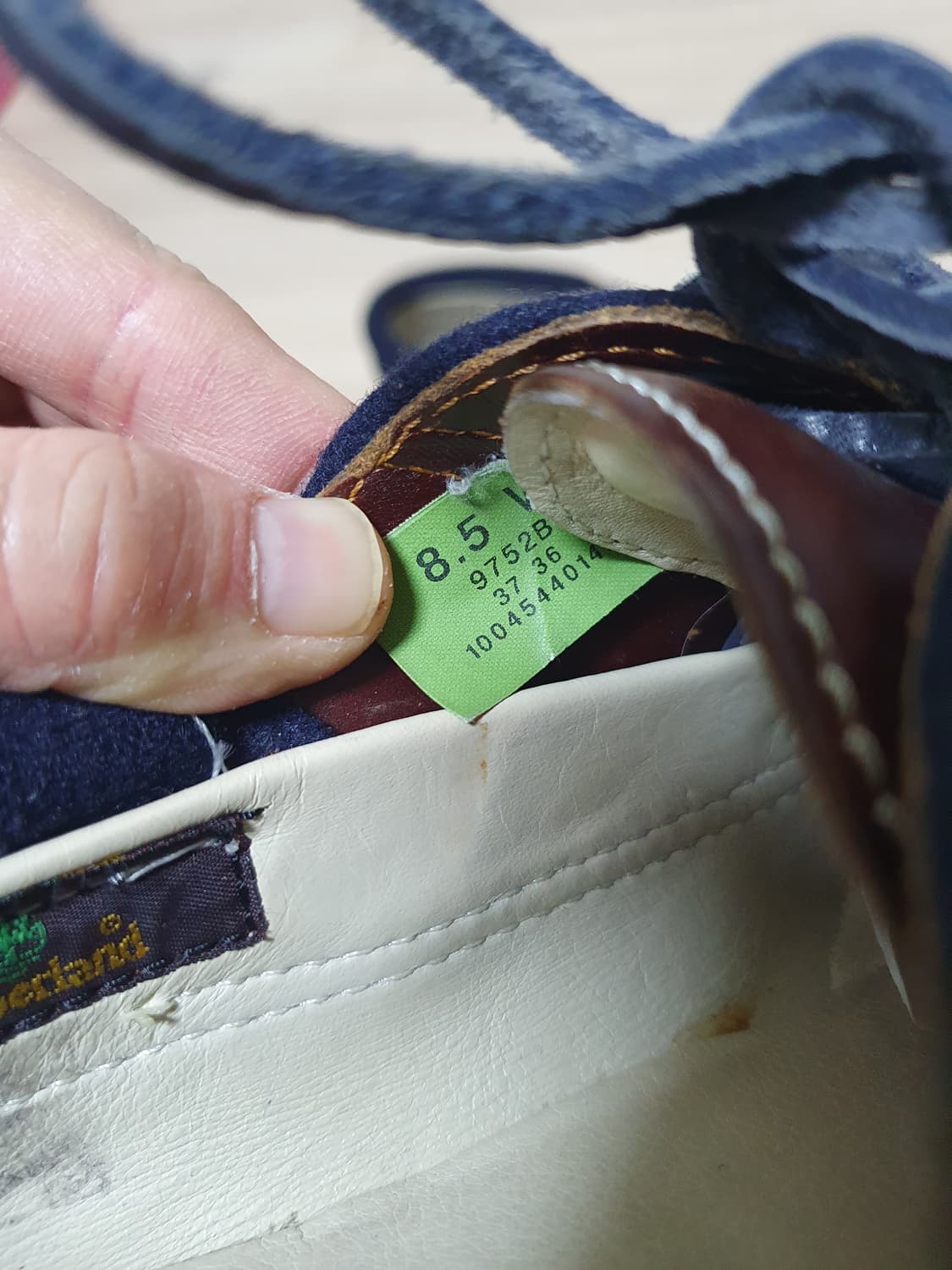 팀버랜드 보트슈즈 260 상품이미지10