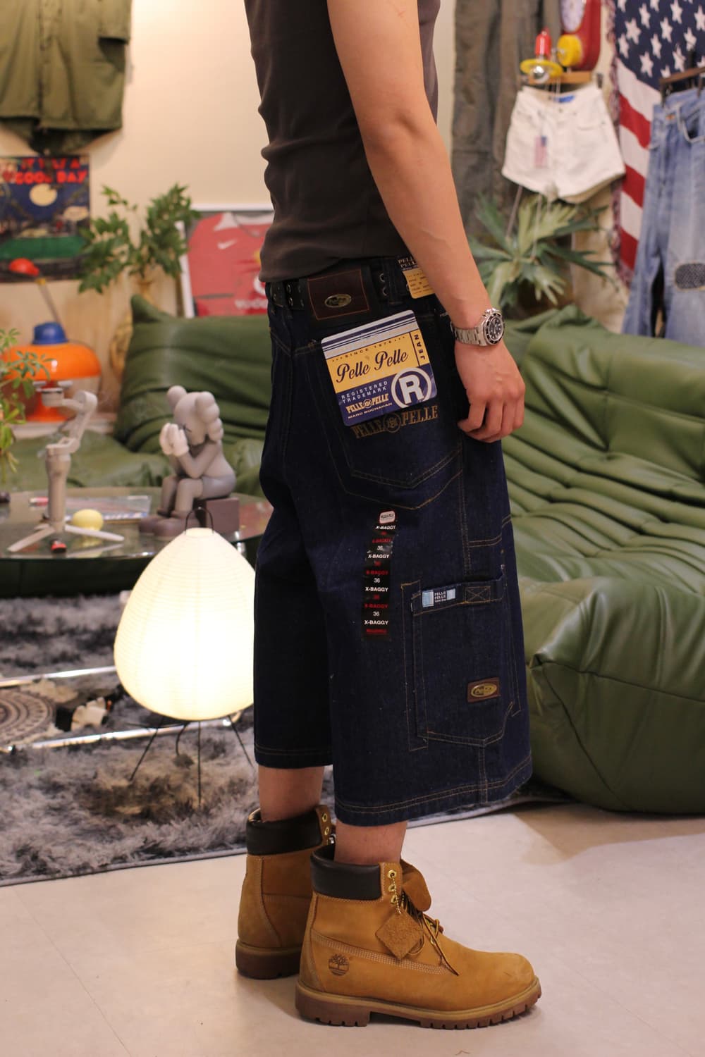 90s Pelle & Pelle X-Baggy Carpenter  상품이미지1