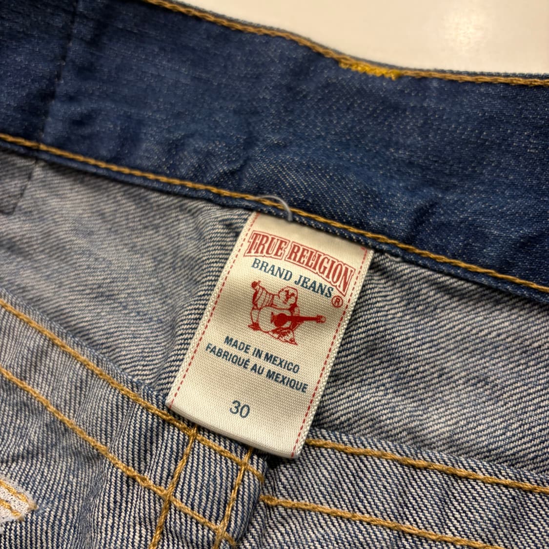 [30] 트루릴리젼 스트레이트 데님 청바지 팬츠 B895 상품이미지8