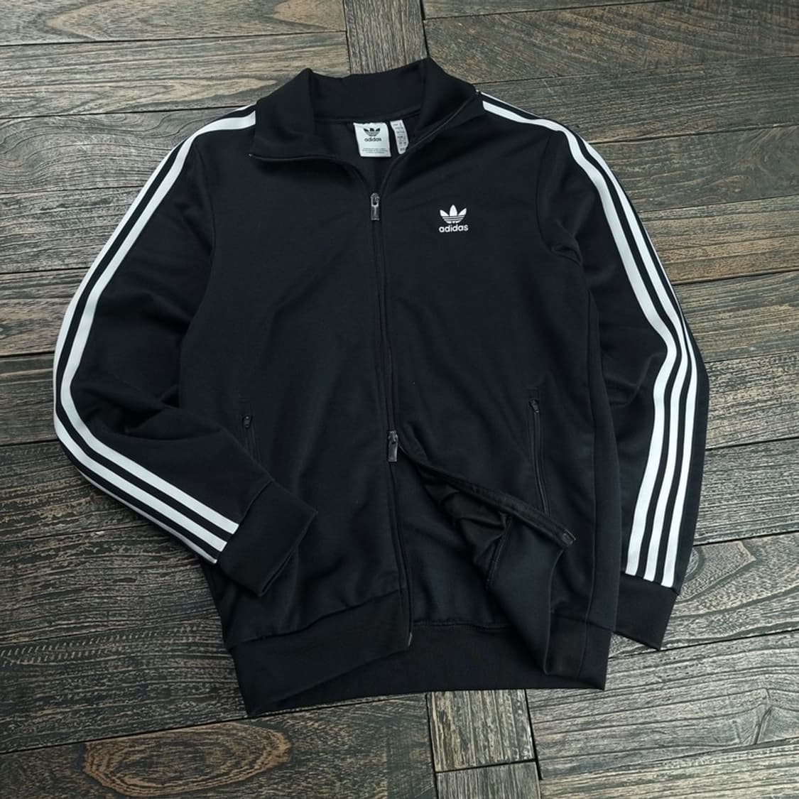 [아디다스] 베켄바우어 져지 트랙탑 집업 자켓 블랙 M18744 상품이미지1