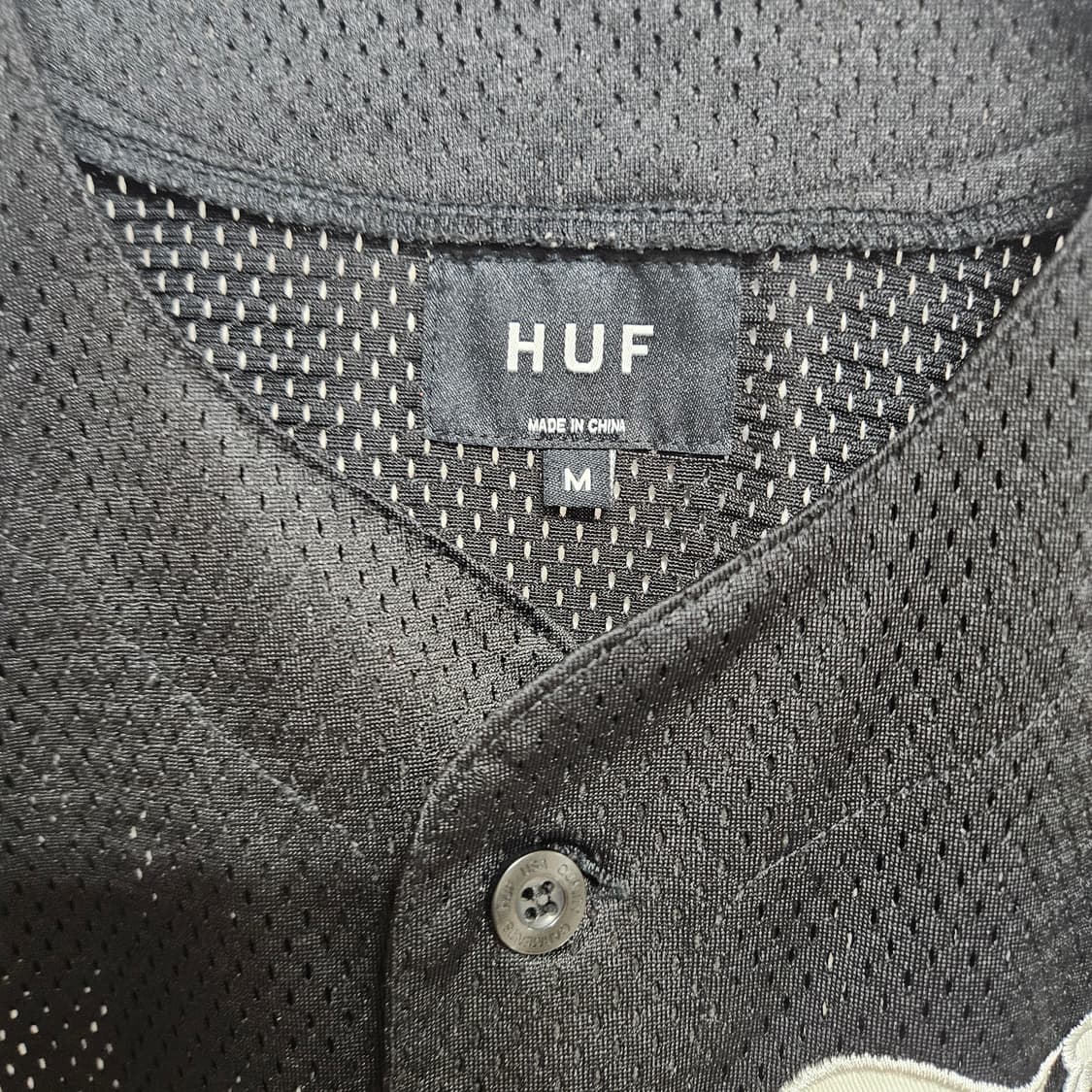 허프 HUF 메쉬 베이스볼 셔츠 M 상품이미지3