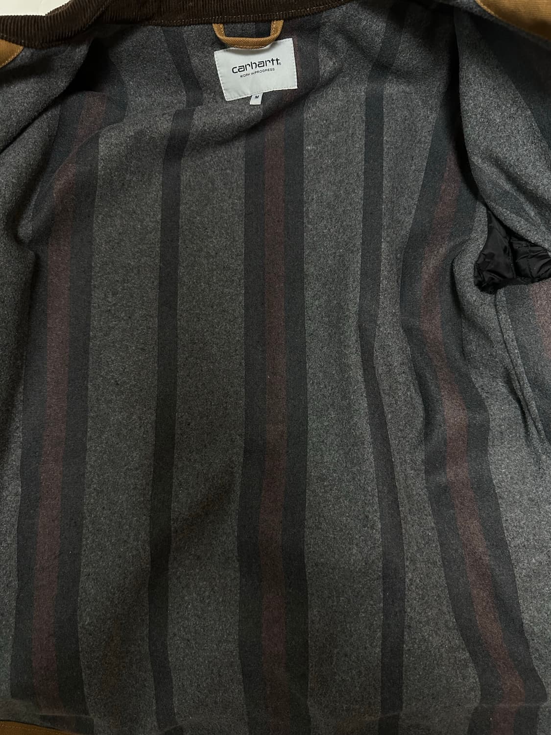 [M] 칼하트 wip 디트로이트 자켓 브라운 상품이미지3