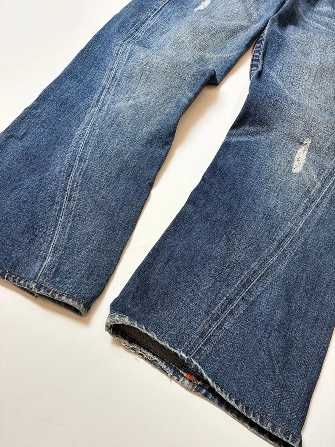 트루릴리젼 00's USA 오리엔탈 자수 와이드 데님팬츠 PN8140 상품이미지7
