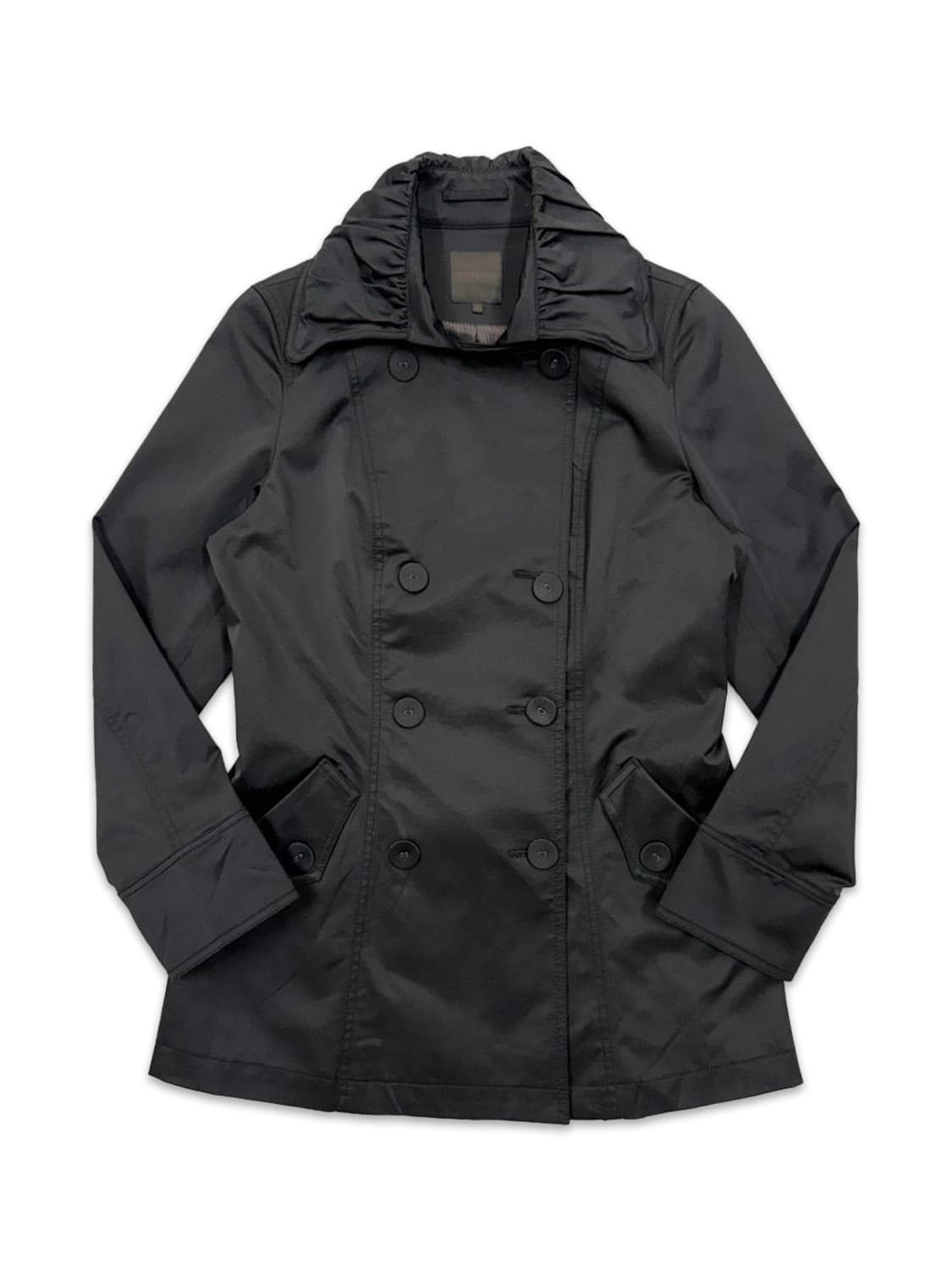 빈티지 maturita 블랙 더블 코트 상품이미지2