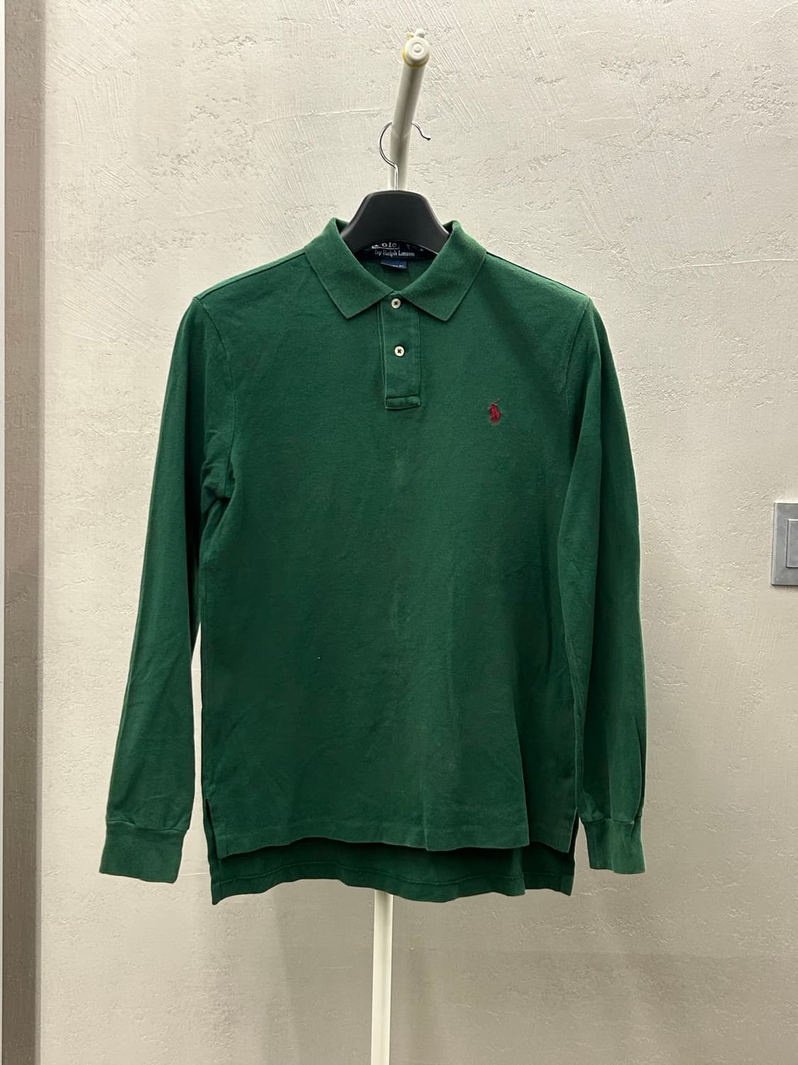 폴로 랄프로렌 긴팔 카라티 그린 상품이미지2